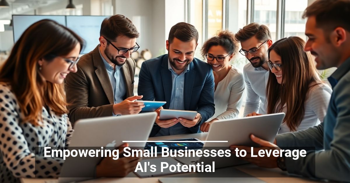 Empowering Small Businesses to Leverage AI’s Potential