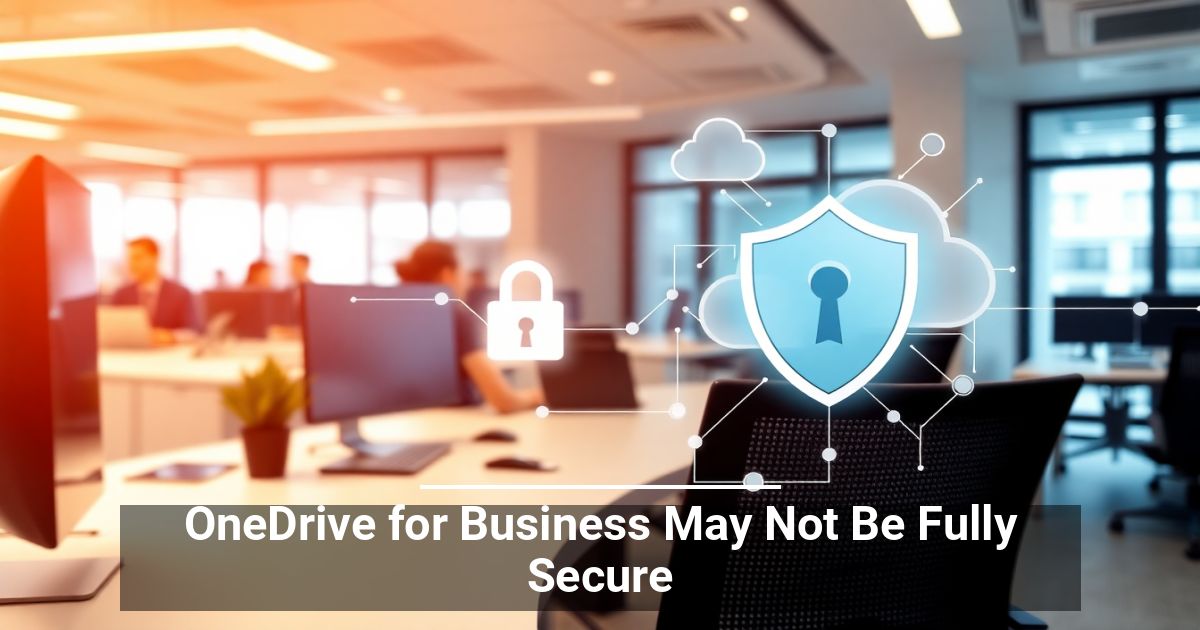 OneDrive for Business May Not Be Fully Secure
