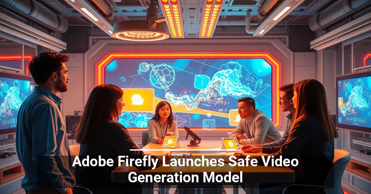 Adobe Firefly Launches Safe Video Generation Model